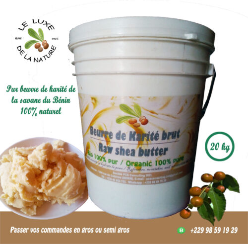 Beurre de karité 100% naturel
