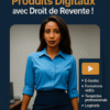 Acheter le kit de produits digitaux avec droit de revente a vie.
