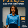 Acheter le kit de produits digitaux avec droit de revente a vie.