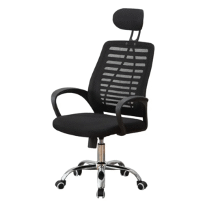 Fauteuil de bureau ergonomique avec dossier en maille respirante