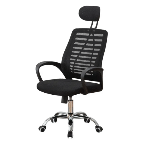 Fauteuil de bureau ergonomique avec dossier en maille respirante