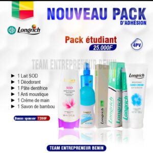 Acheter votre Pack Etudiant et gagnez des revenus passifs.