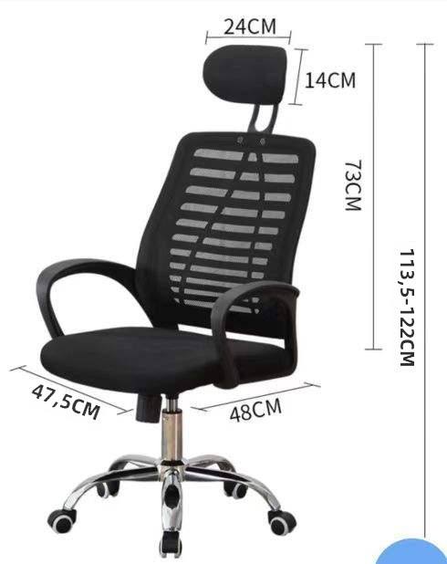 Fauteuil de bureau ergonomique avec dossier en maille respirante