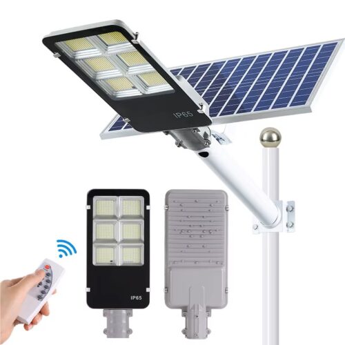 Lampadaire solaire extérieur LED 200w