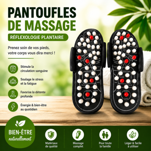 file_000000003a3871f48b0adabf586afa6f Sandales de Massage Acupression – Chaussons Réflexologie pour le Bien-être des Pieds